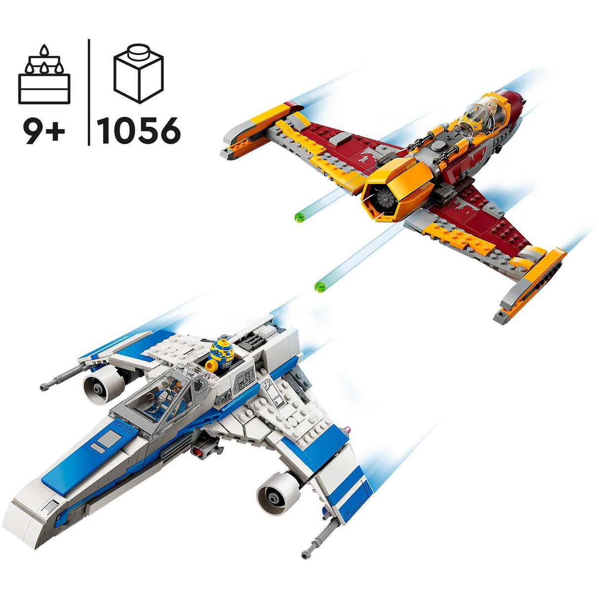 Lego Lego Star Wars 75364 Republik E-Wing gegen Shin Hatis Starfighter-Raumschiff Set