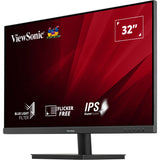 Viewsonic va3209-2k-mhd 31.5 monitor (zwart, 2x hdmi, 1x displayport, sound)