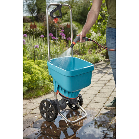 Gardena Spreader XL Streugerät (türkisschwarz, 436-20)
