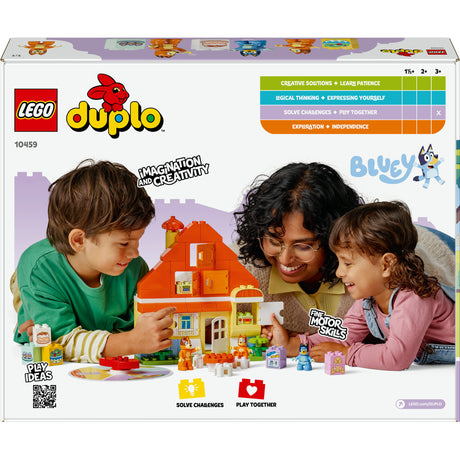Lego® duplo® Bluey: Haus von Bluey und ihrer Familie mit Memory-Spiel – 10459