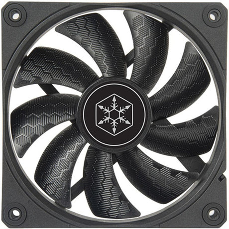 Silverstone Shark Force 120 Gehäuselüfter (schwarz, 120 x 120 x 25 mm, PWM)