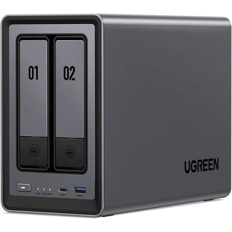 Ugreen nasync dxp2800 (grau, 2,5 GBe, HDMI, USB-C)