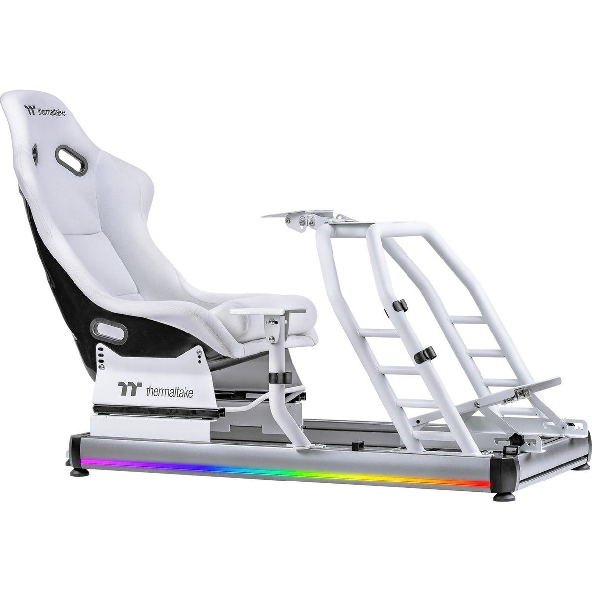 Thermaltake GR500 Rennsimulator Cockpit Schneerennsimulator (weiß)
