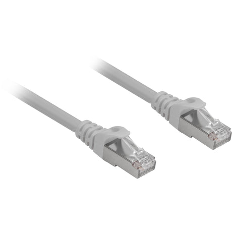 Sharkoon Netzwerkkabel SFTP, RJ-45 mit Cat.6a (grau, 5 Meter, halogenfrei)