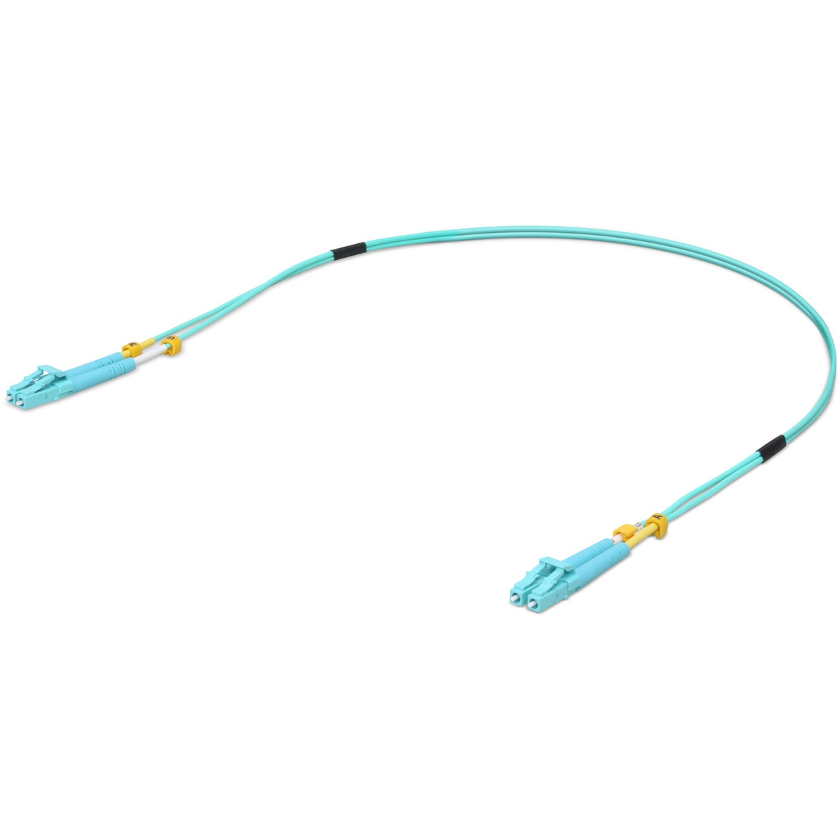 Ubiquiti UISP 10 Gbit/s OM3 Duplex LC-Kabel (türkis, 0,5 Meter)