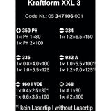 Wera Kraftform XXL 3 Schraubendreher (11 Stück)