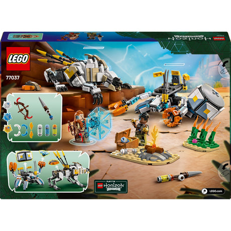 Lego® Horizon Adventures™ Aloy und Varl vs. Muschelläufer und Sägezahn – 77037