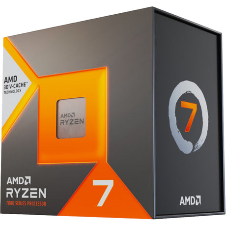 AMD Ryzen 7 7700x3D, 4 GHz (4,5 GHz Turbo Boost) Sockel AM5-Prozessor (entsperrt, verpackt)