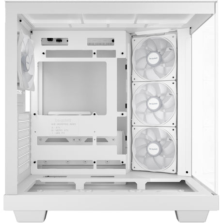 Be quiet! light base 500 lx midi tower behuizing (wit | 2x usb-a | 1x usb-c | rgb | window)