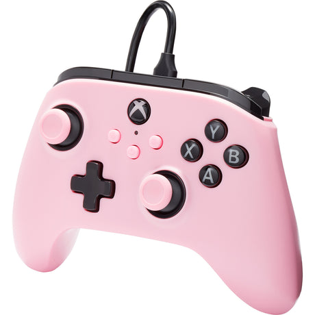 Kabelgebundener Powera-Controller für Xbox Series X|s (Rosa, Xbox Series X|s, Xbox One, PC)