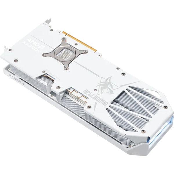 Powercolor Radeon RX 9070 XT Hellhound Spectral White 16GB GDDR6 Grafikkarte (weiß, RDNA4, GDDR6, 3x Display Port, 1x HDMI)