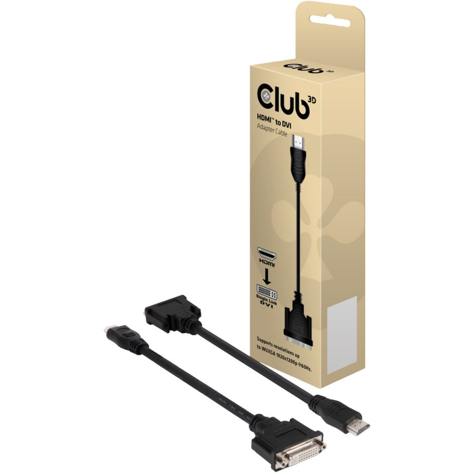 Club 3D-Adapter HDMI > DVI-I (Single-Link, Einzelhandel)