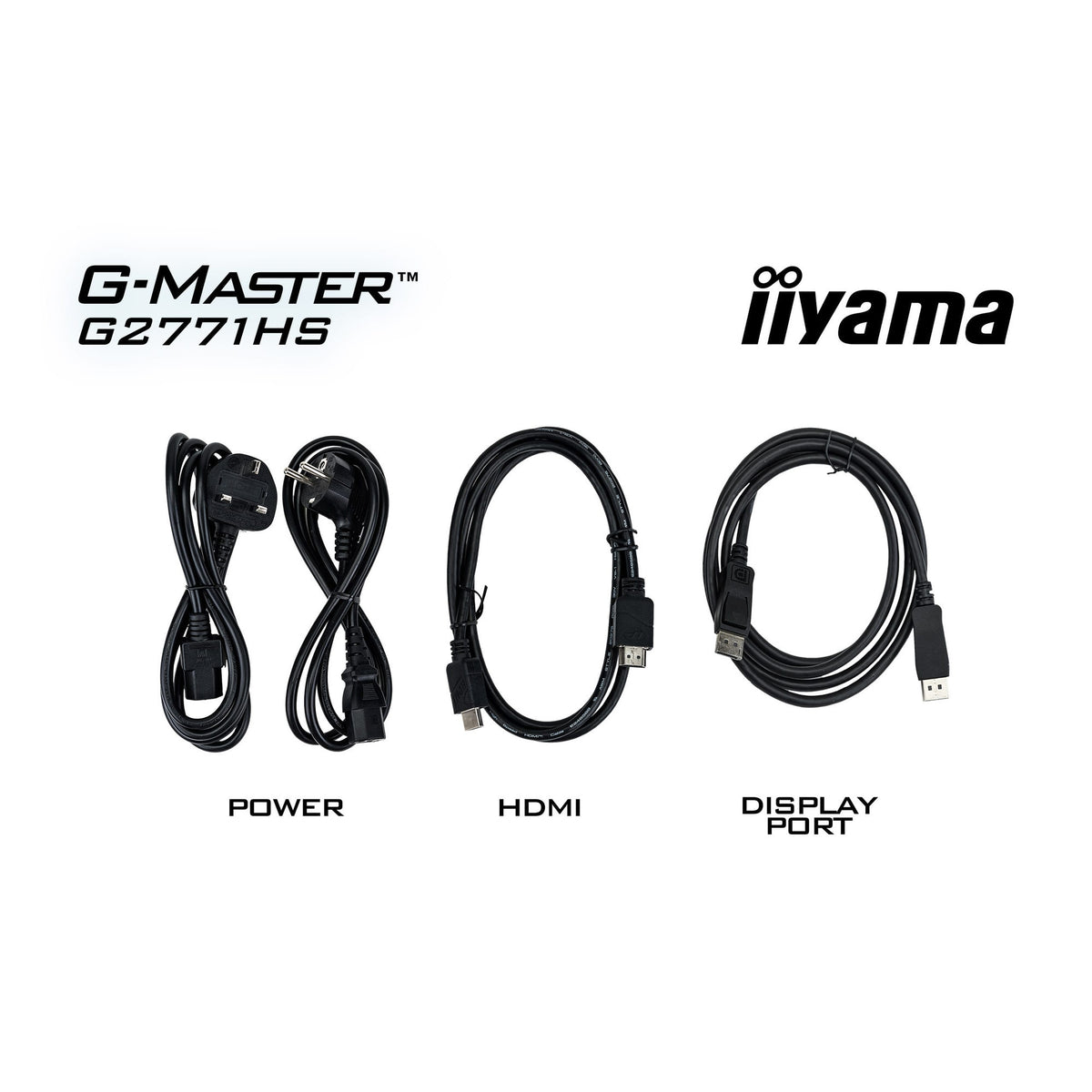 Iiyama G-Master Red Eagle G2771HS-B1 27 Gaming-Monitor (schwarz, 2x HDMI, Display-Port, 240 Hz)