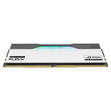 Klevv 32 gb ddr5-6200 (2x 16 gb) kit werkgeheugen (wit zwart, kd5agua80-62b320p, cras v rgb rog, xmp 3.0, expo)