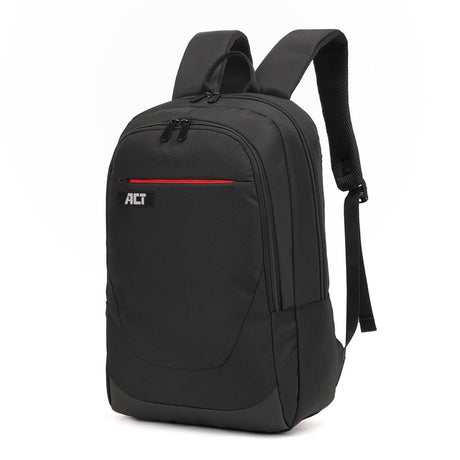 Act Connectivity Suburb Rucksack für Laptops bis 15,6 Zoll (schwarz)