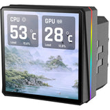 Thermaltake th360 v3 ultra argb sync aio liquid cooler waterkoeling (zwart)