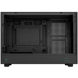 Deepcool ch260 mini tower behuizing (zwart | 2x usb-a | 1x usb-c | tempered glass)