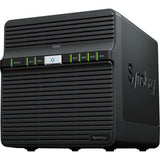 Synology Diskstation DS423 NAS (schwarz, 2x RJ-45, 2x USB-A 3.2 (5 Gbit/s))