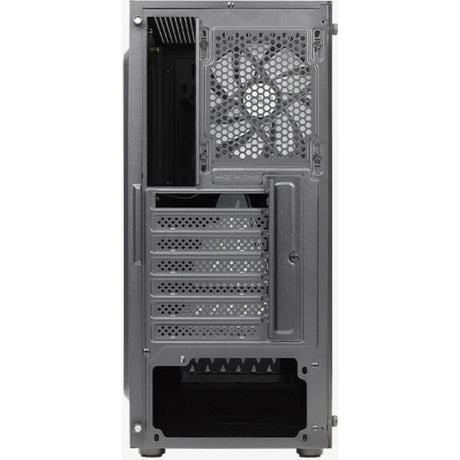 Aerocool Delta G-BK-V1 Midi-Tower-Gehäuse (schwarz | 3x USB-A | RGB | gehärtetes Glas)