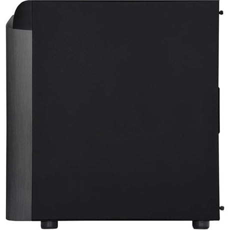 Silverstone Seta A1 Midi Tower Gehäuse (schwarzes Titan | 2x USB-A | 1x USB-C | RGB | gehärtetes Glas)