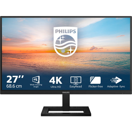 Philips 27e1n1900ae 00 27 4k UHD Monitor (schwarz, HDMI, 2x USB-A, USB-C)
