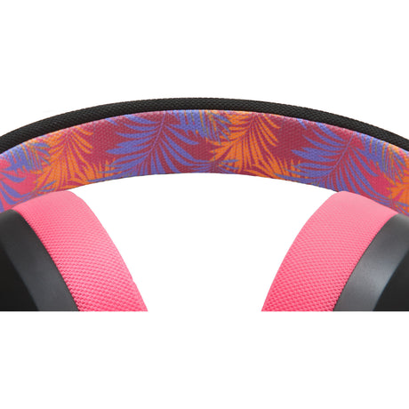 Powera Lucidsound LS10 Kabelgebundenes Gaming-Headset – Midnight Branding Over-Ear-Gaming-Headset (Schwarz Pink, Playstation 5, Playstation 4, Xbox Series X|s, Xbox One, PC, Mobil)