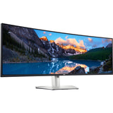 Dell ultrasharp u4924dw 49 curved ultrawide monitor (zilver zwart, 2x hdmi, mini-displayport, 5x usb-a, 5x usb-c, rj-45)