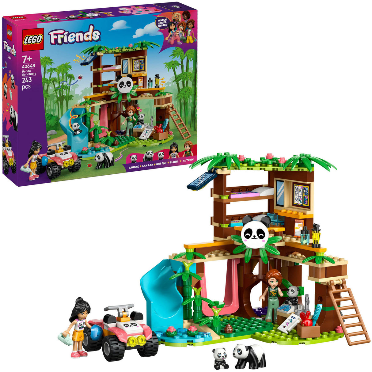 Lego Friends 42648 Das Panda-Tierheim