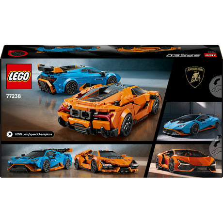 Lego® Speed Champions Lamborghini Revuelto und Huracán Sto – 77238