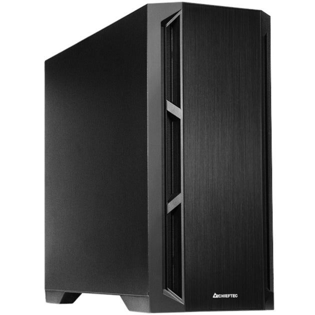 Chieftec Apex Q Midi-Tower-Gehäuse (schwarz | 2x USB-A | 1x USB-C)
