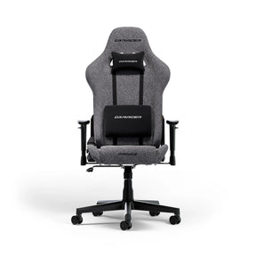 Dxracer Prince L Gaming-Stuhl aus grauem Stoff (Grau)