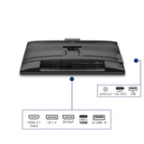 Philips 27b2u4601h 00 27 ledmonitor (zilver zwart, hdmi, displayport, usb-c, webcam, 120 hz)