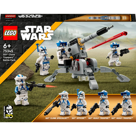 Lego Star Wars 501st Clone Troopers Battle Pack Bauspielzeug mit Minifiguren – 75345