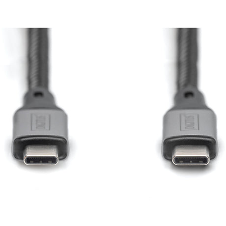 Digitus USB-C 4 gen2 USB-C Verbindungskabel (schwarz grau, 3 Meter)