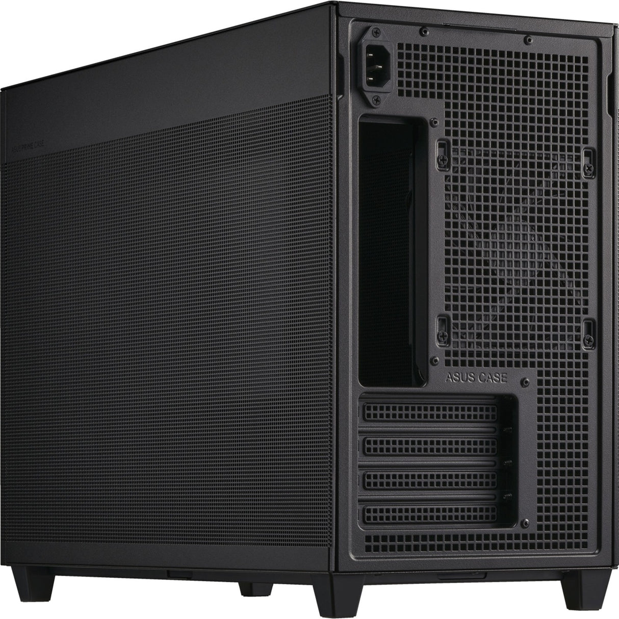 Asus Prime AP201 Mini-Tower-Gehäuse (schwarz | 2x USB-A | 1x USB-C)