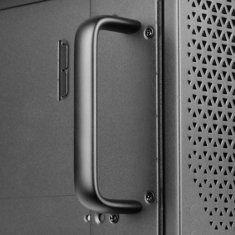 Silverstone RM44 Rackgehäuse (schwarz | 4U | USB Typ-C | 2x 80mm Gehäuselüfter im Lieferumfang enthalten)