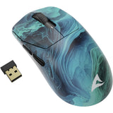 Sharkoon SGM25W Gaming-Maus (Türkisblau, 12.000 dpi, RGB-LEDs)