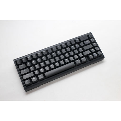 Ducky Projectd Tinker 65 mit QMK über mechanische RGB-Tastatur (Schwarz, US-Layout (QWERTY), Cherry MX Blue, 65 %, RGB-LEDs, Double-Shot-PBT, Hot-Swap-fähig, Dichtungsmontage)
