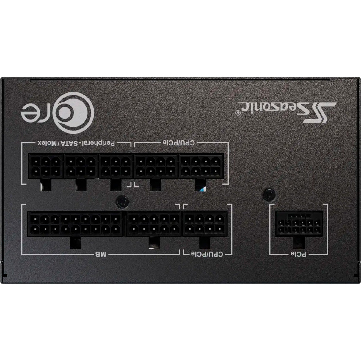 Seasonic Core GX-750-v2 atx3.1 modulares 750-Watt-Netzteil (schwarz, 1x 12V-2x6, 2x PCIe)
