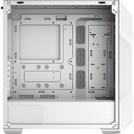 Cooler Master Masterbox TD500 Mesh V2 Midi-Tower-Gehäuse (Weiß | 2x USB-A | 1x USB-C | RGB | Gehärtetes Glas)