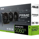 Asus Prime GeForce RTX 5060 Ti OC 8G Grafikkarte (3x Display Port, 1x HDMI)