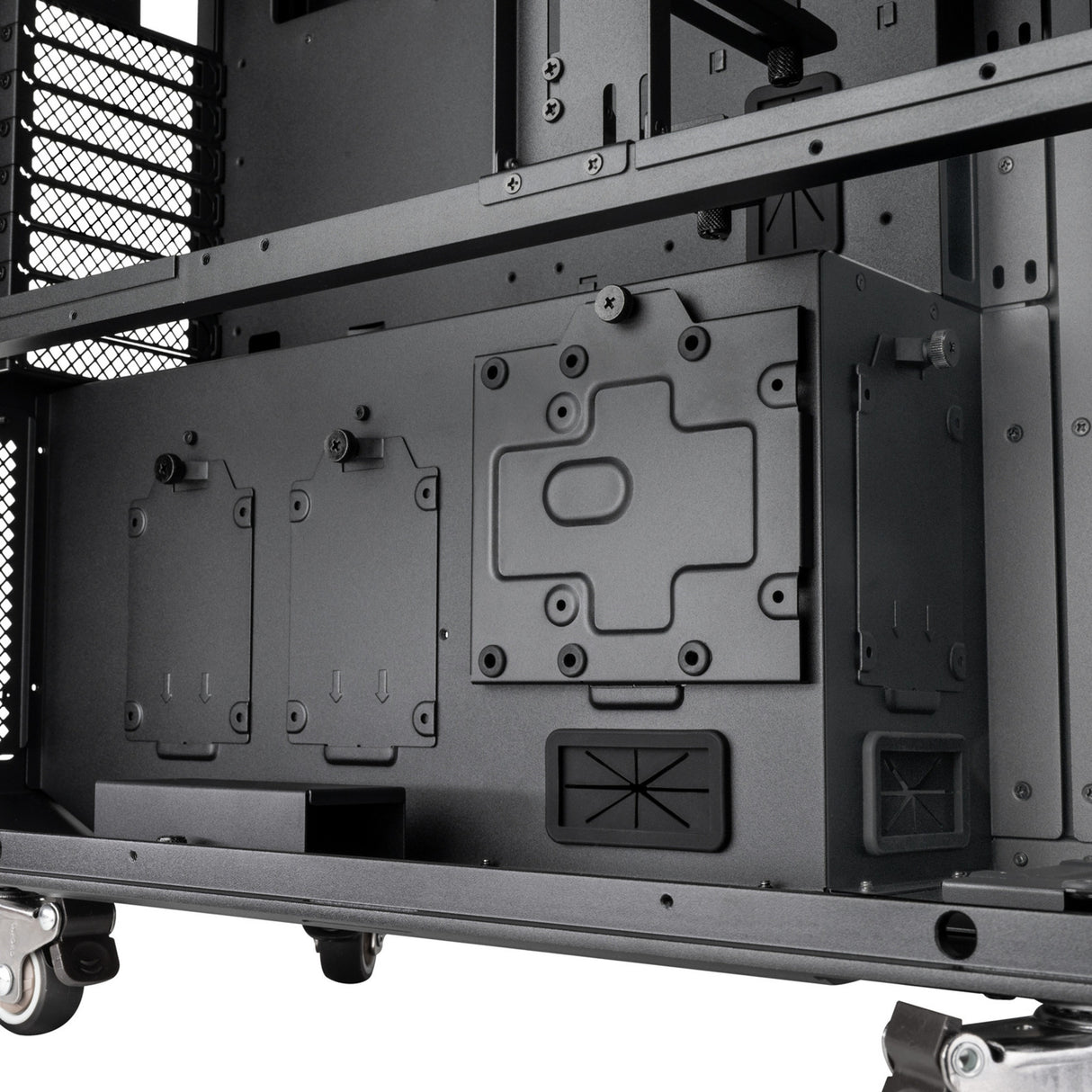 Silverstone alta t1 big tower behuizing (zwart | 2x usb-a | 2x usb-c)