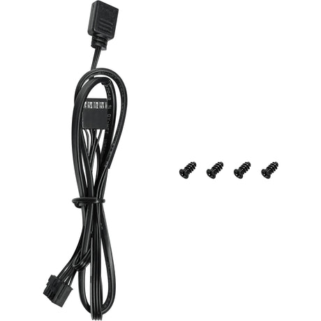 Deepcool FL12 RGB Gehäuselüfter (schwarz, 120 x 120 x 25 mm, PWM)