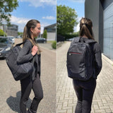 Act Connectivity Suburb Rucksack für Laptops bis 15,6 Zoll (schwarz)