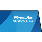 Iiyama prolite xb2791hs-b1 27 monitor (zwart (mat), 120 hz, hdmi, displayport, audio)