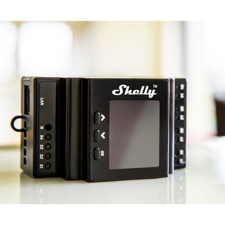Shelly Pro 16-Uhr-Relais (4-Kanal, WLAN, LAN, Bluetooth)