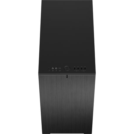 Fractal Design Definieren 7 Mini schwarz solides Midi-Tower-Gehäuse (schwarz | 4x USB-A | 1x USB-C)