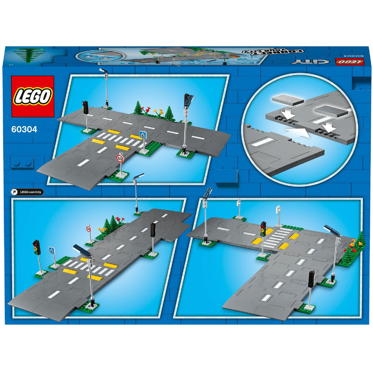 Lego City Town 60304 Straßenplatten