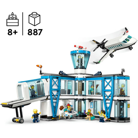 Lego City – Flughafen mit Flugzeugbauspielzeug (60502)