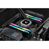 Corsair Vengeance RGB Pro SL 16 GB DDR4-3200 (2x 8 GB) RAM (schwarz, cmh16gx4m2e3200c16, xmp 2.0)